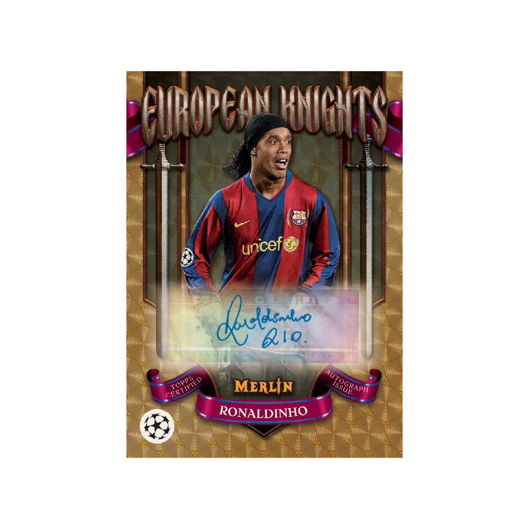 Topps Merlin 2024-25 UEFA Club Competitions Soccer Hobby Box - Pre-Order