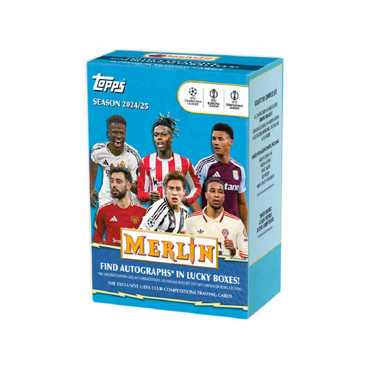 Topps Merlin 2024-25 UEFA Club Competitions Soccer Blaster Box
