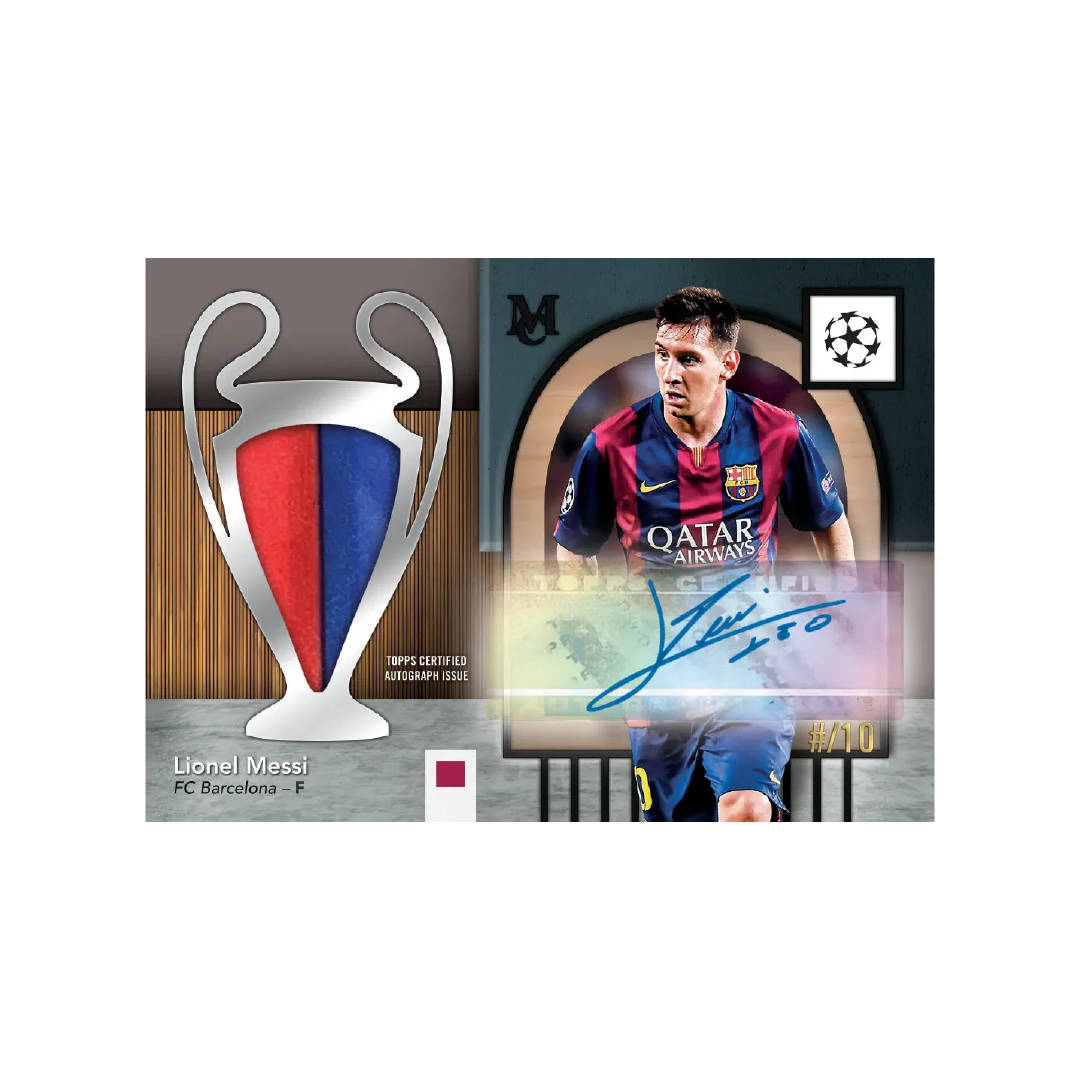 Topps Museum Collection UCC 2024-25 Hobby Box - Pre-Order