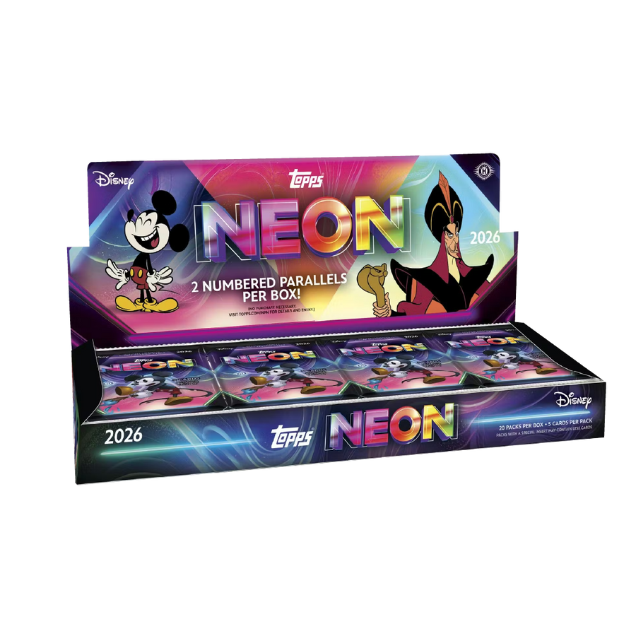 Topps Disney Neon 2026 Hobby Box
