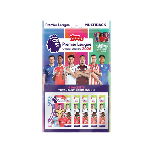 Topps Premier League Stickers 2026 - Multipack