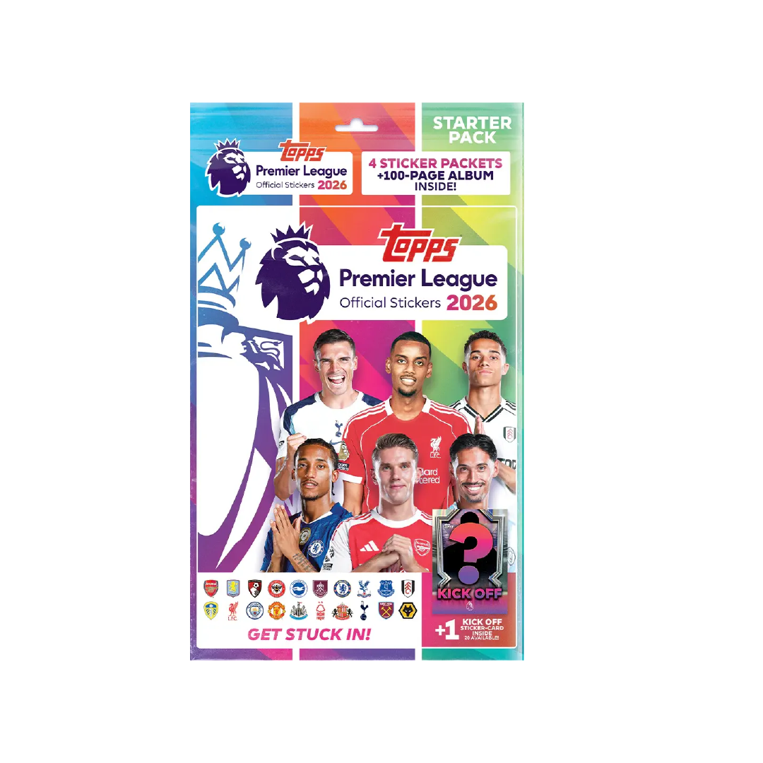 Topps Premier League Stickers 2026 - Standard Starter Pack