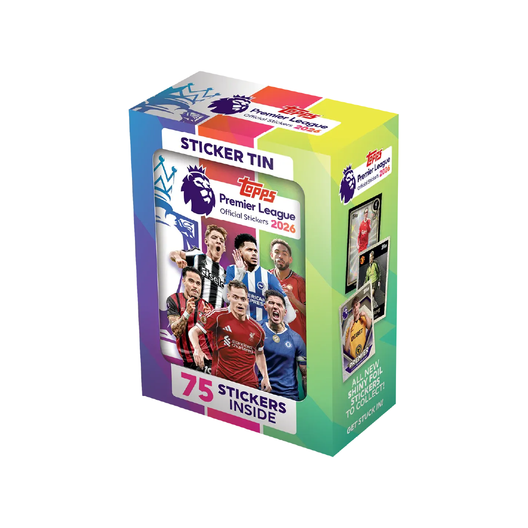 Topps Premier League Stickers 2026 - Sticker Tin