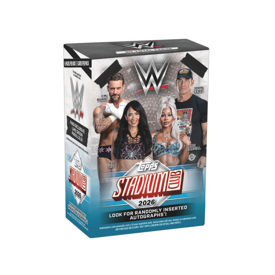 Topps Stadium Club WWE 2026 Value Box