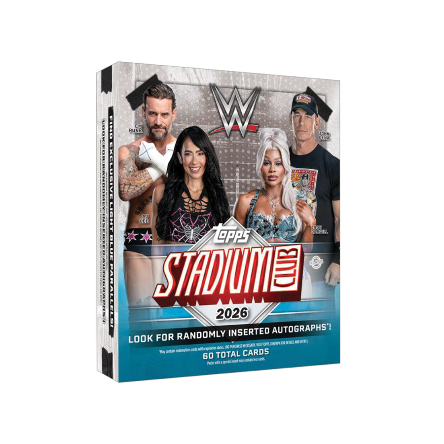 Topps Stadium Club WWE 2026 Mega Box