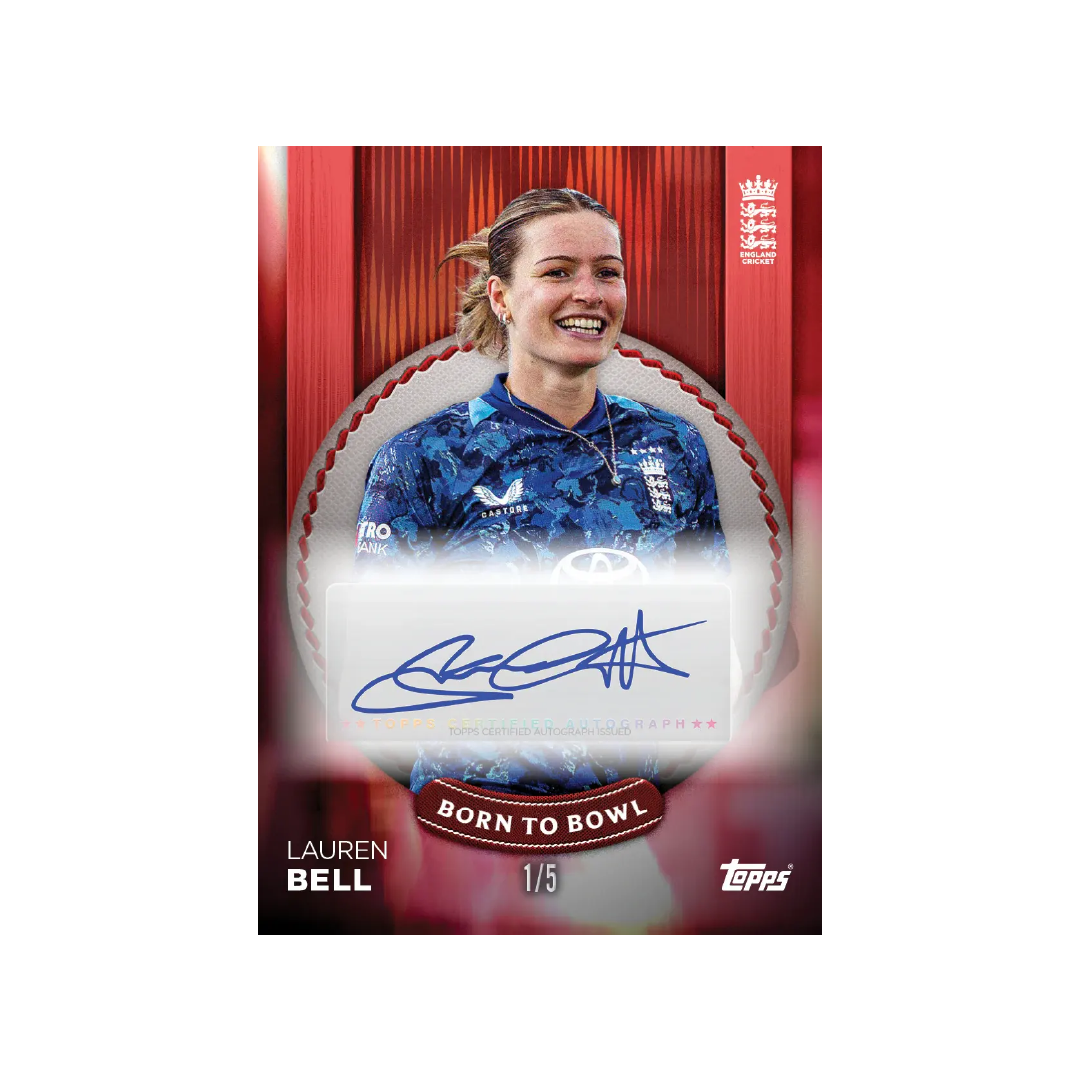 Topps England Cricket 2025 Team Set