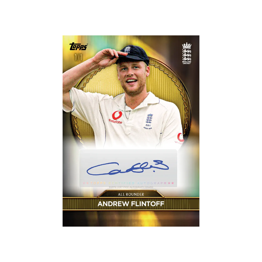 Topps England Cricket 2025 Team Set