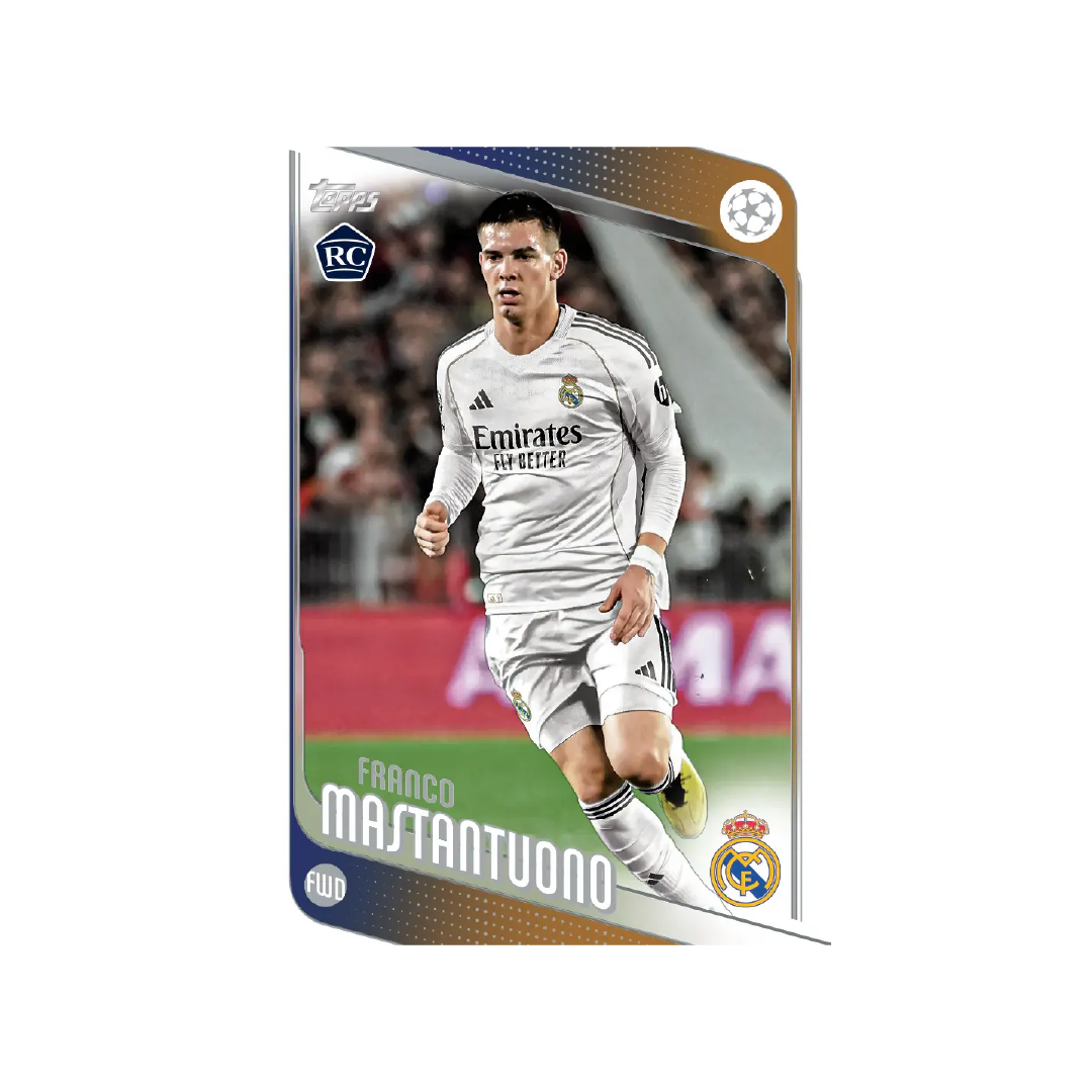 Topps UEFA Club Competitions Flagship 2025/26 Hanger Box
