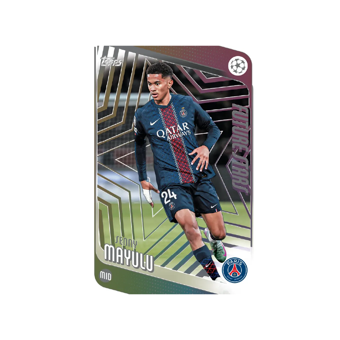 Topps UEFA Club Competitions Flagship 2025/26 Hanger Box