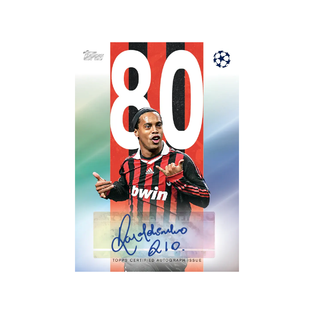 Topps UEFA Club Competitions Flagship 2025/26 Hanger Box