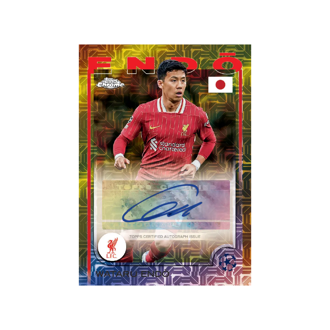 Topps UEFA Japan Edition 2025 Hobby Box