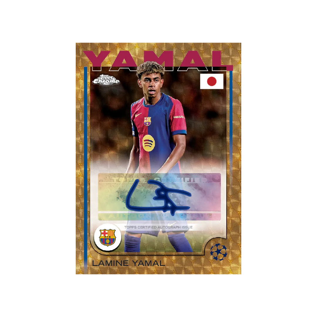 Topps UEFA Japan Edition 2025 Hobby Box