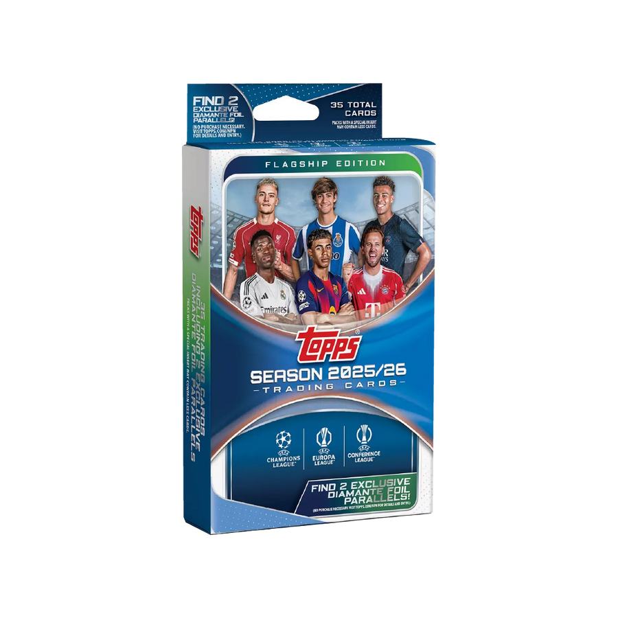 Topps UEFA Club Competitions Flagship 2025/26 Hanger Box