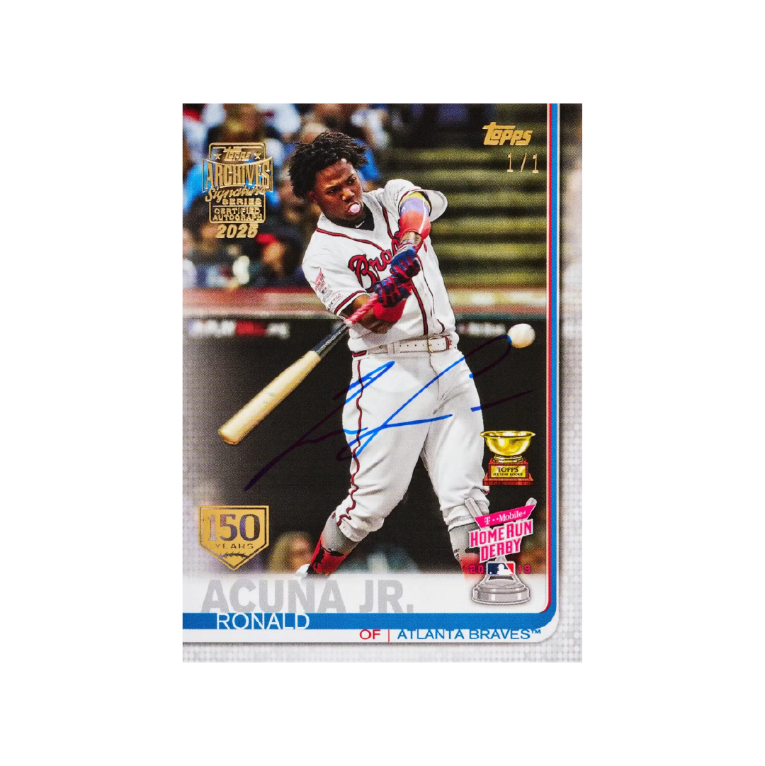 Topps Archives Signature Series Baseball 2025 Hobby Box