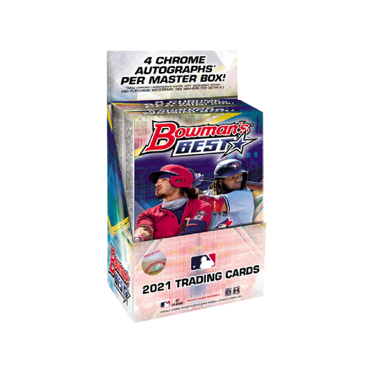 Topps Bowman Best Baseball Hobby Master Box 2021