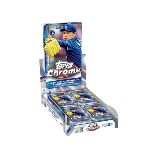 Topps Chrome Baseball 2025 Hobby Box