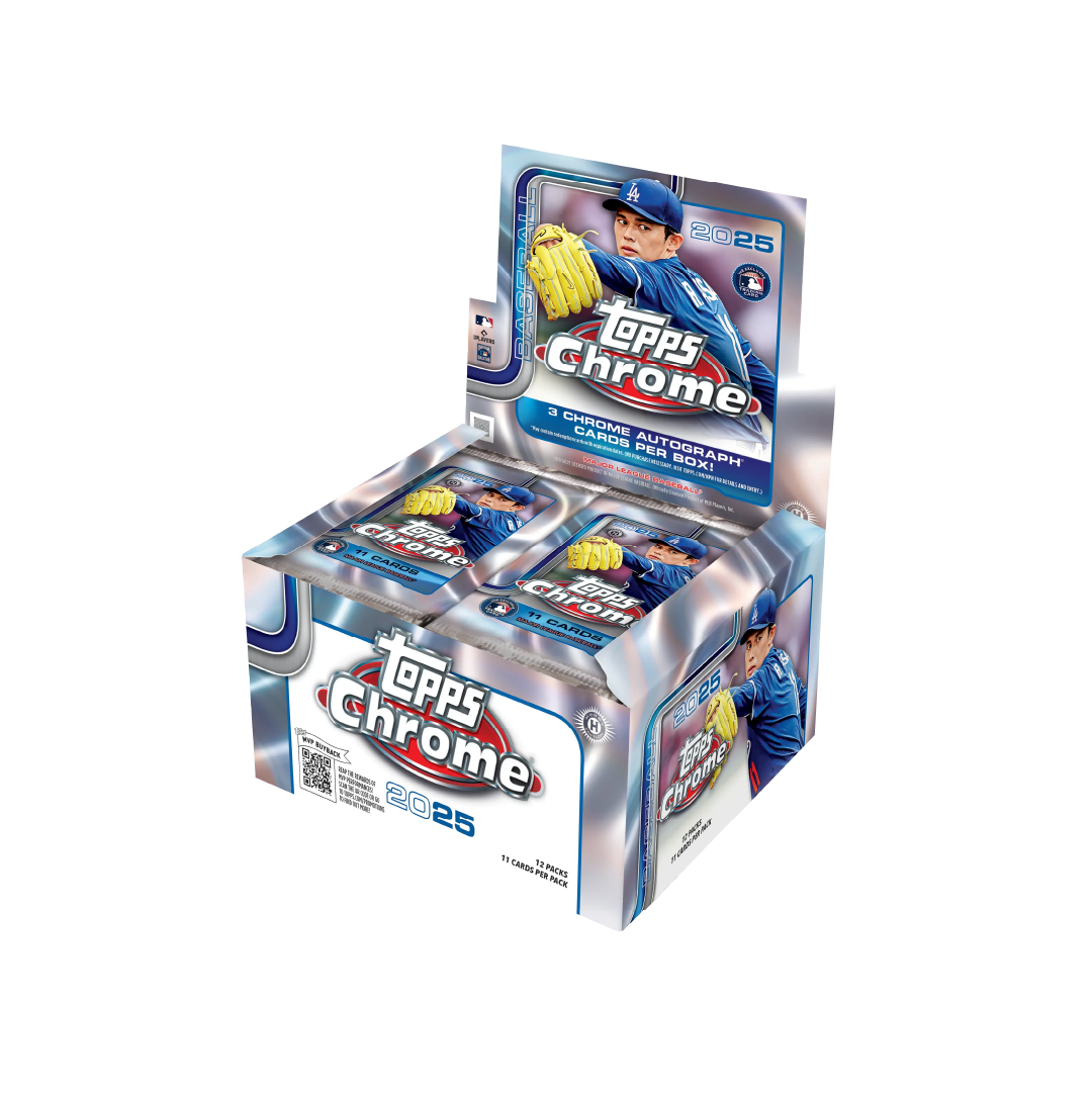 Topps Chrome Baseball 2025 Jumbo Box