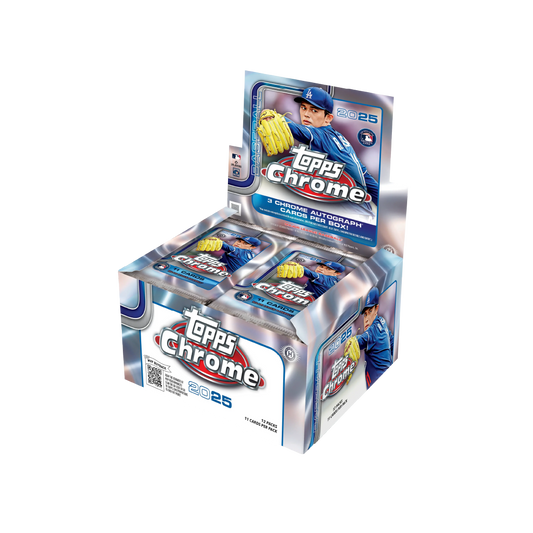 Topps Chrome Baseball 2025 Jumbo Box
