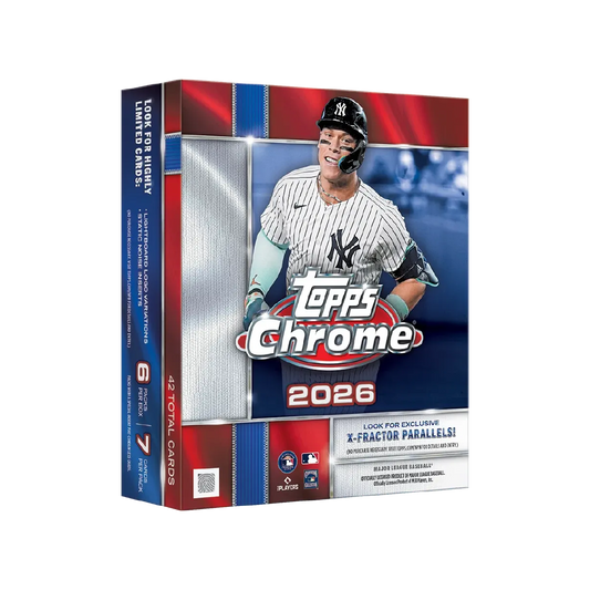 Topps Chrome Baseball 2026 Mega Box