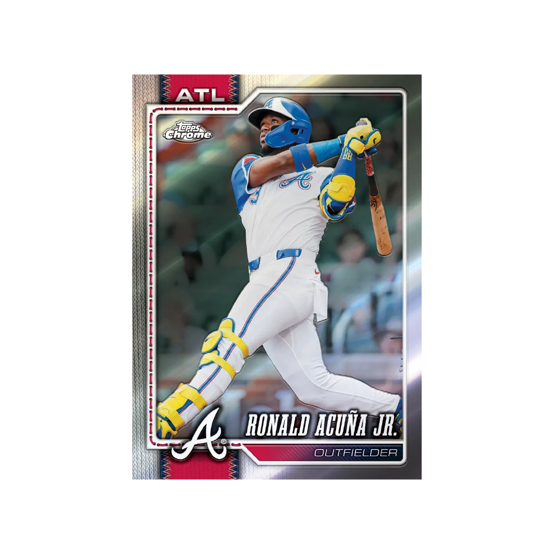 Topps Chrome Baseball 2026 Mega Box