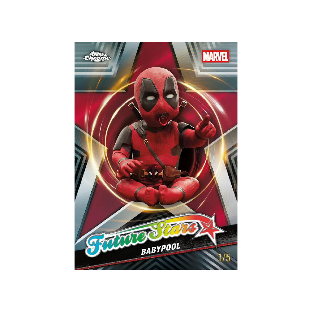 Topps Chrome Deadpool 2025 Hobby Box - Pre-Order
