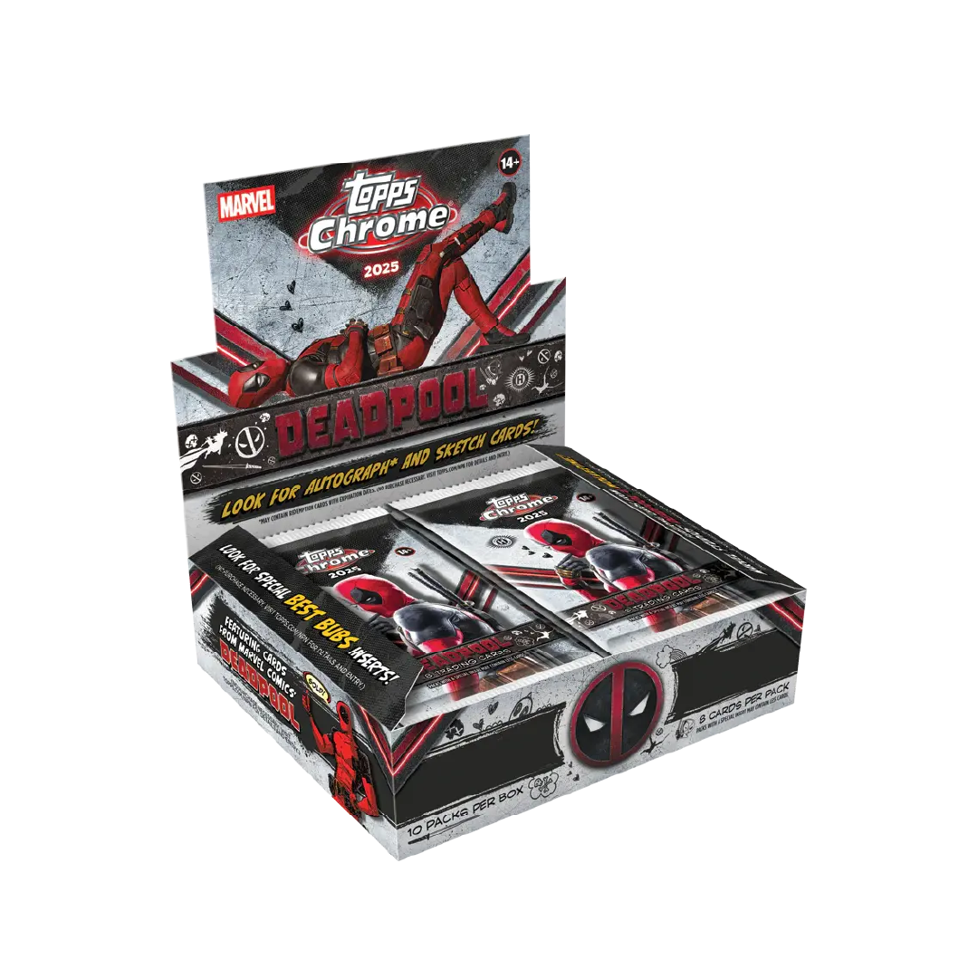 Topps Chrome Deadpool 2025 Hobby Box - Pre-Order