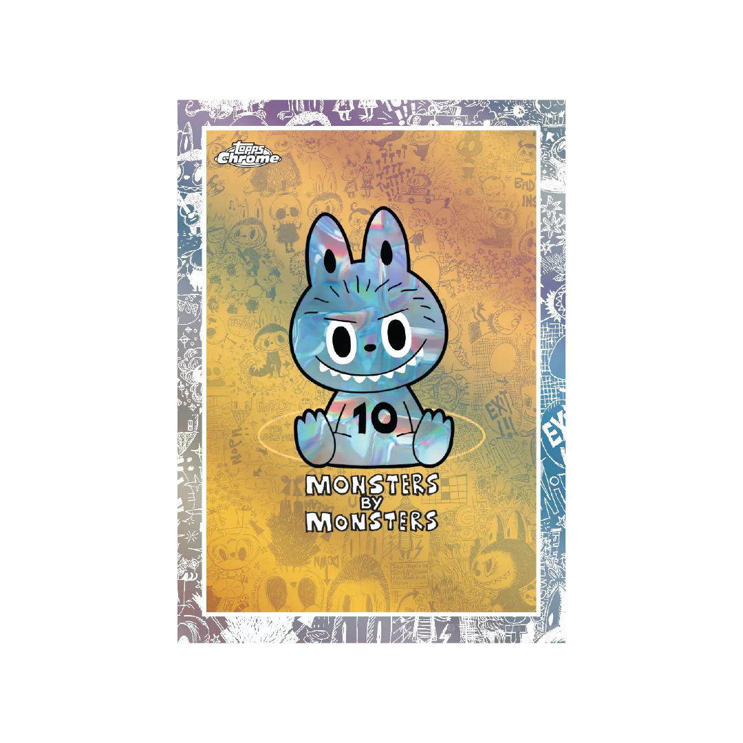 Topps Laubuu Chrome The Monsters 10th Topps Labubu Chrome