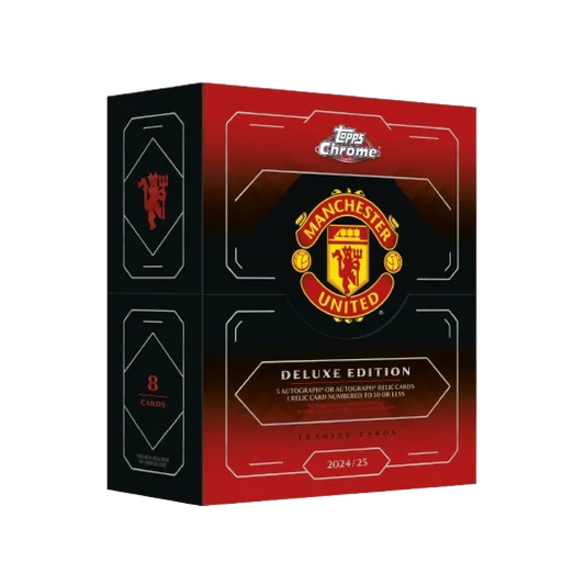 Topps Chrome Manchester United Deluxe Edition 2024/25 Hobby Box