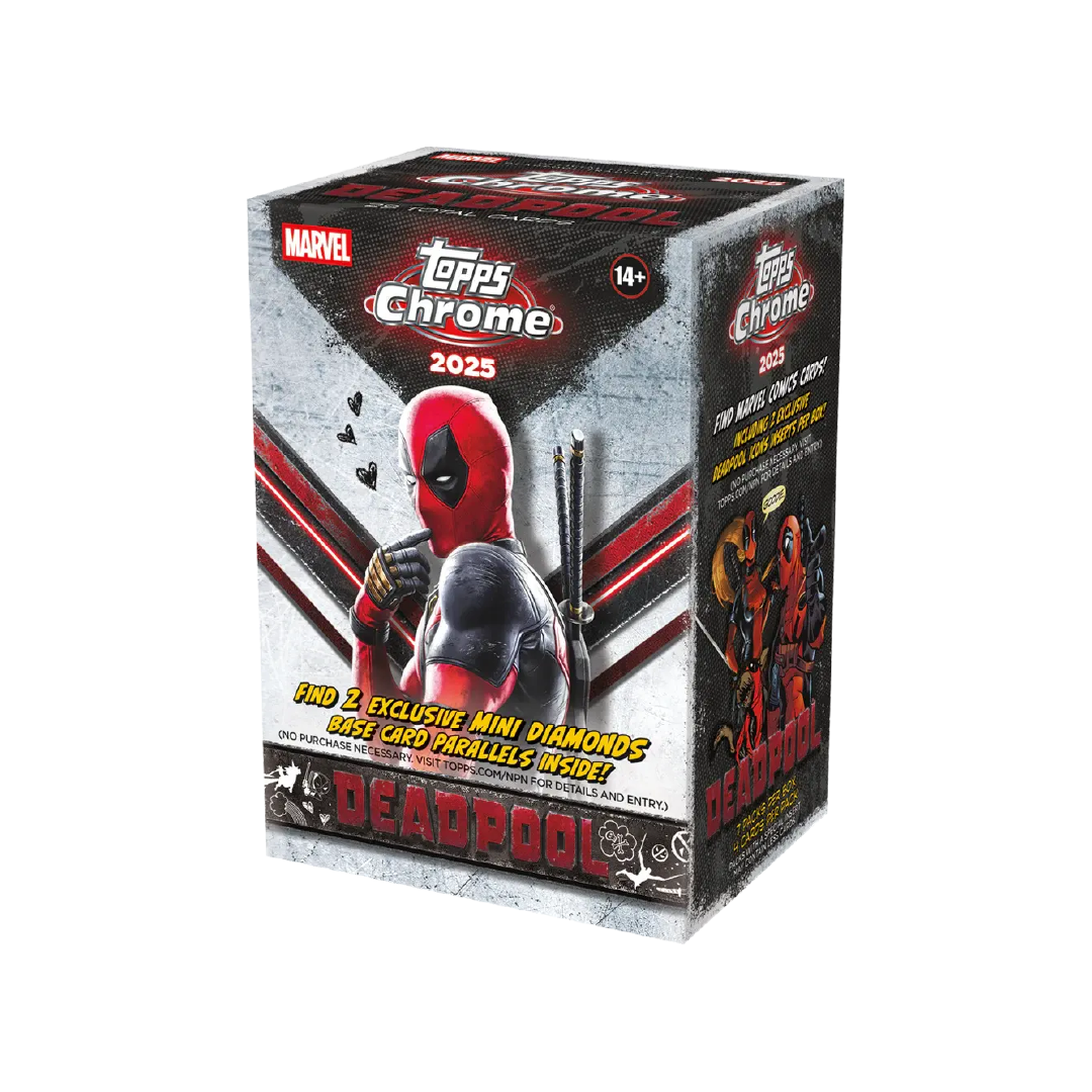 Topps Chrome Deadpool 2025 Value Box - Pre-Order