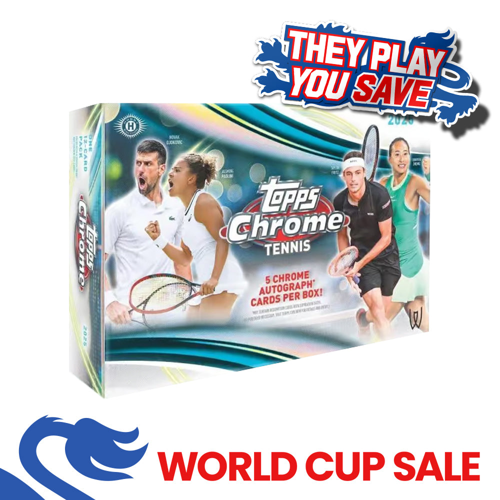 Topps Chrome Tennis 2025 Breakers Delight Box
