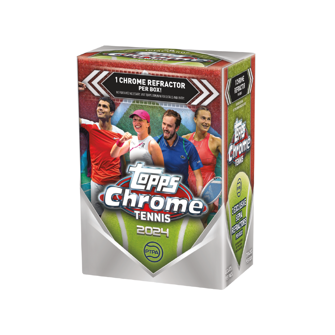 Topps Chrome Tennis Value Box 2024