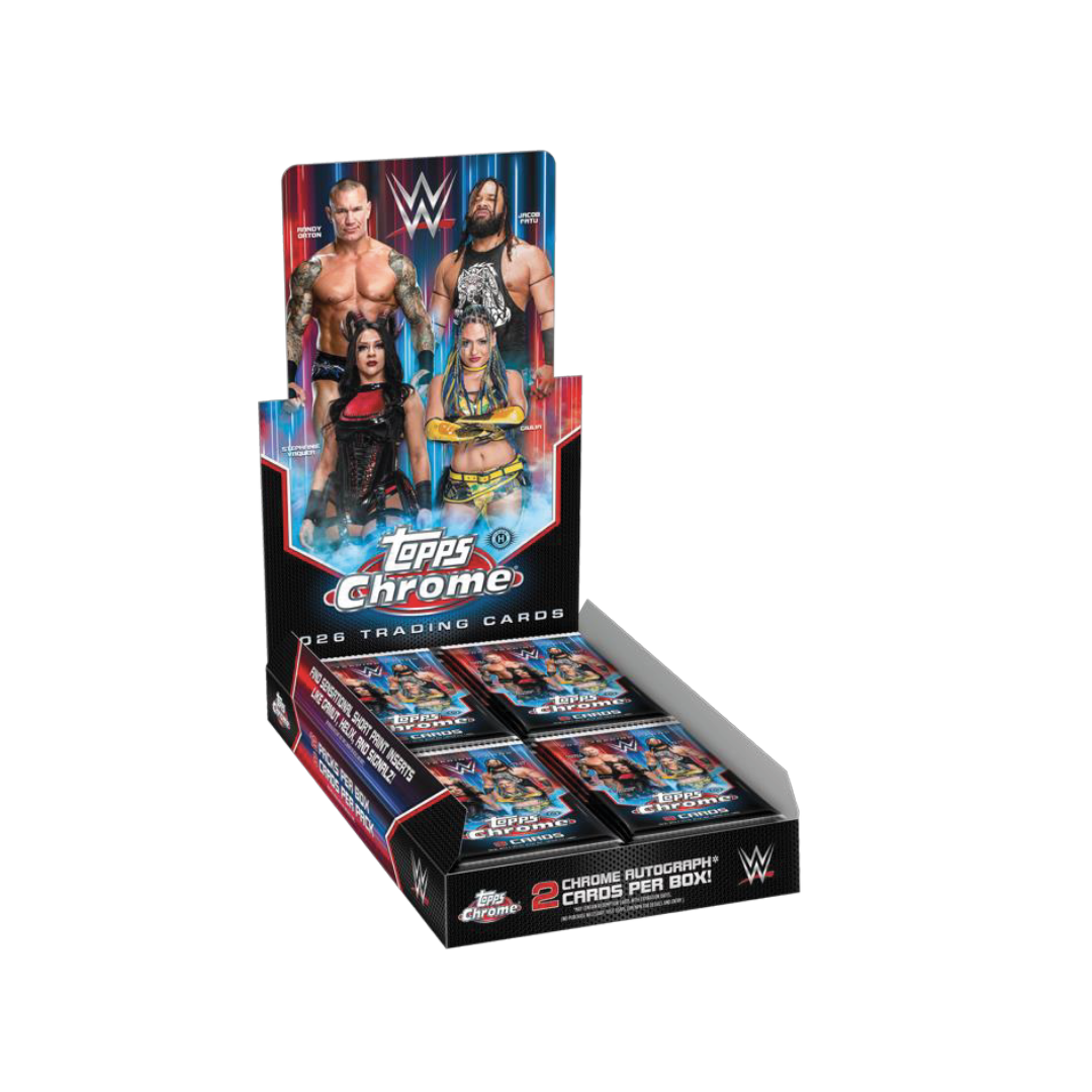 Topps Chrome WWE 2026 Hobby Box