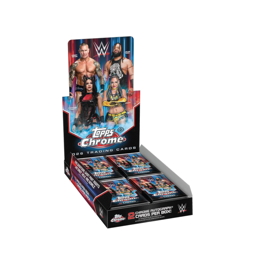 Topps Chrome WWE 2026 Hobby Box