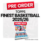 Topps Finest Basketball 2025/26 Hobby Box - Pre-Order