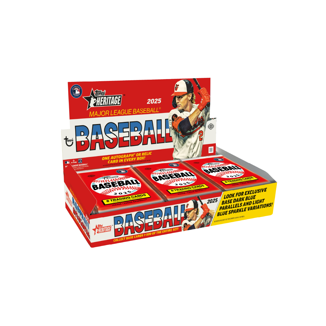 Topps Heritage Baseball 2025 Hobby Box