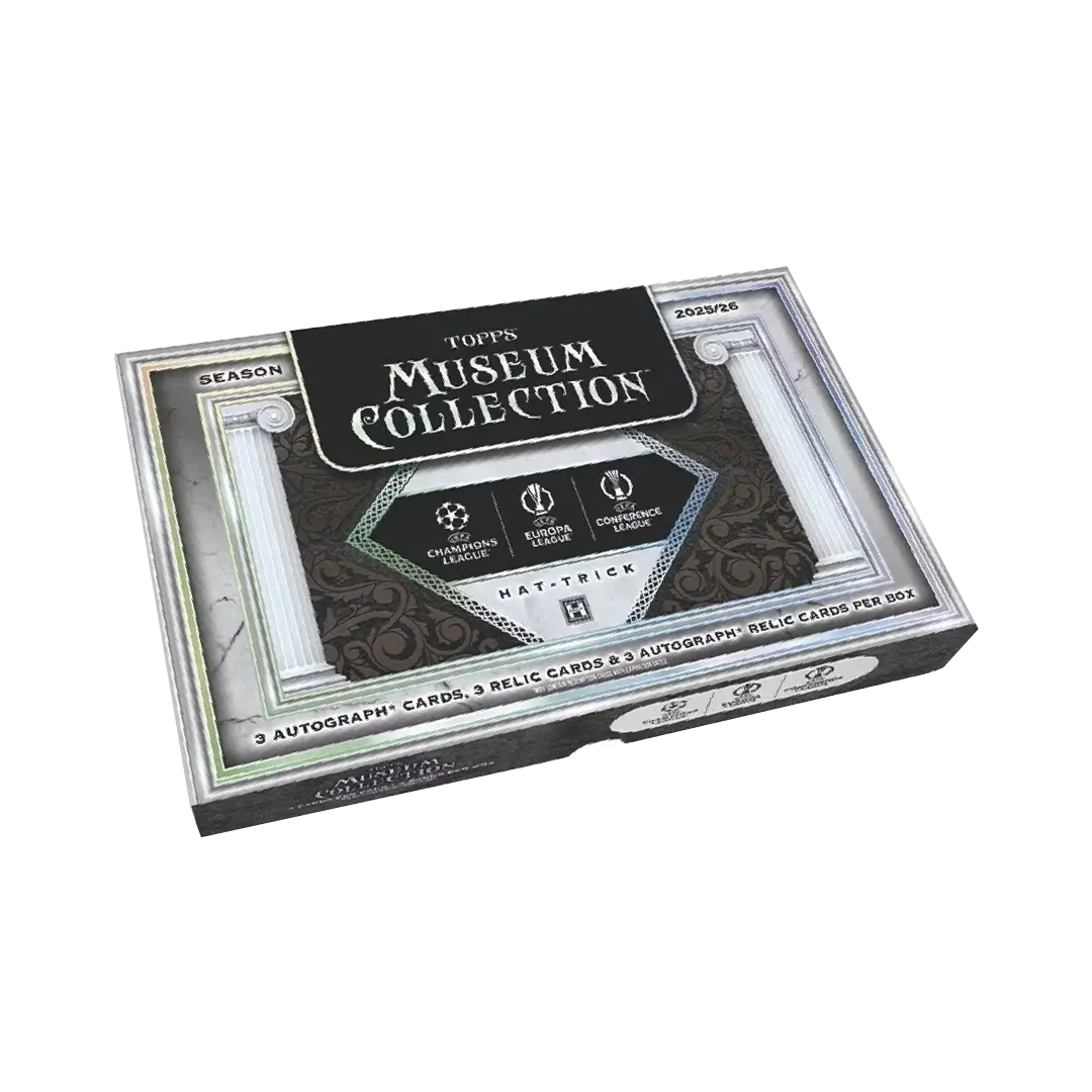 Topps Museum UEFA Club Competitions 2025/26 Hat Trick Box - Pre-Order
