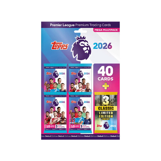 Topps Premier League 2026 - Debut Edition - Mega Multipack