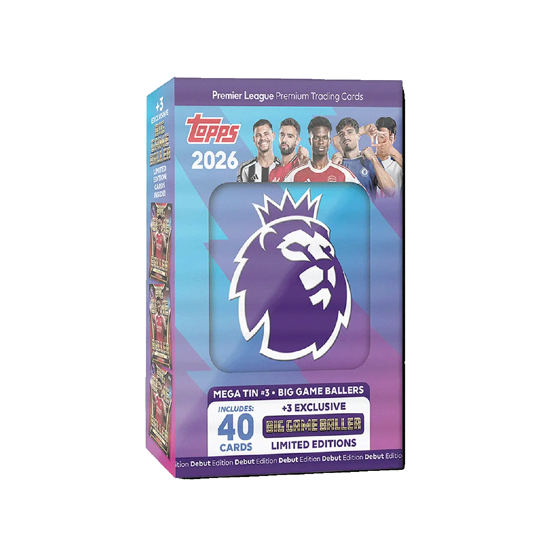 Topps Premier League 2026 - Debut Edition - Mega Tin