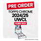 Topps Chrome UEFA Women's Champions League 2024-25 Hobby Box - Pre-Order