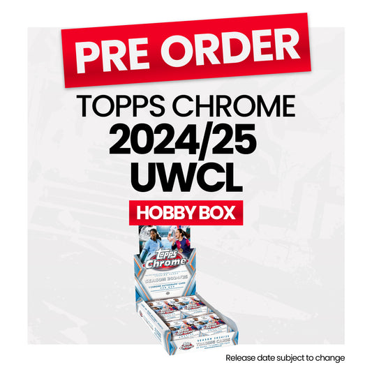 Topps Chrome UEFA Women's Champions League 2024-25 Hobby Box - Pre-Order