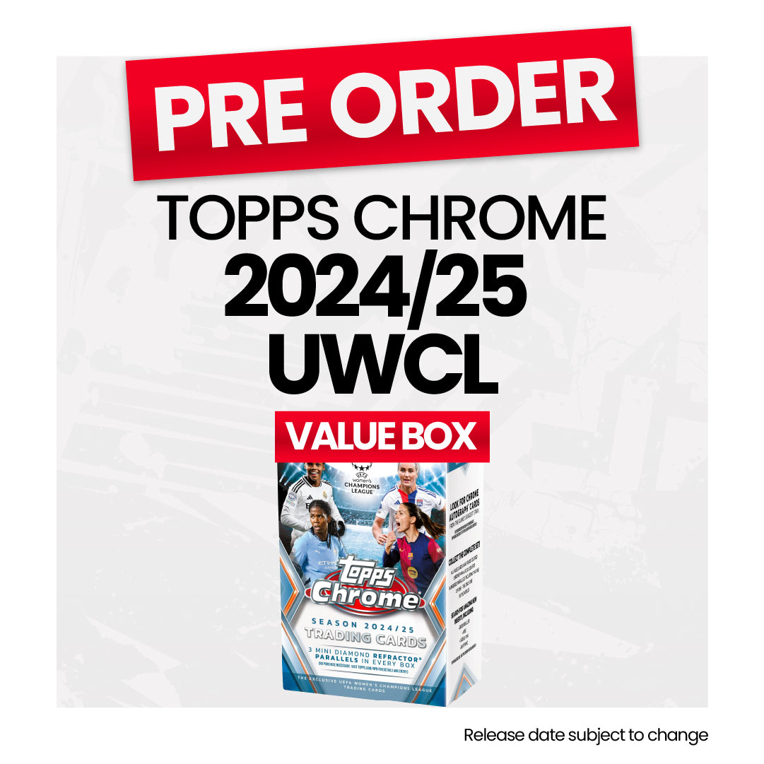 Topps Chrome UEFA Women's Champions League 2024-25 Value Box - Pre-Order