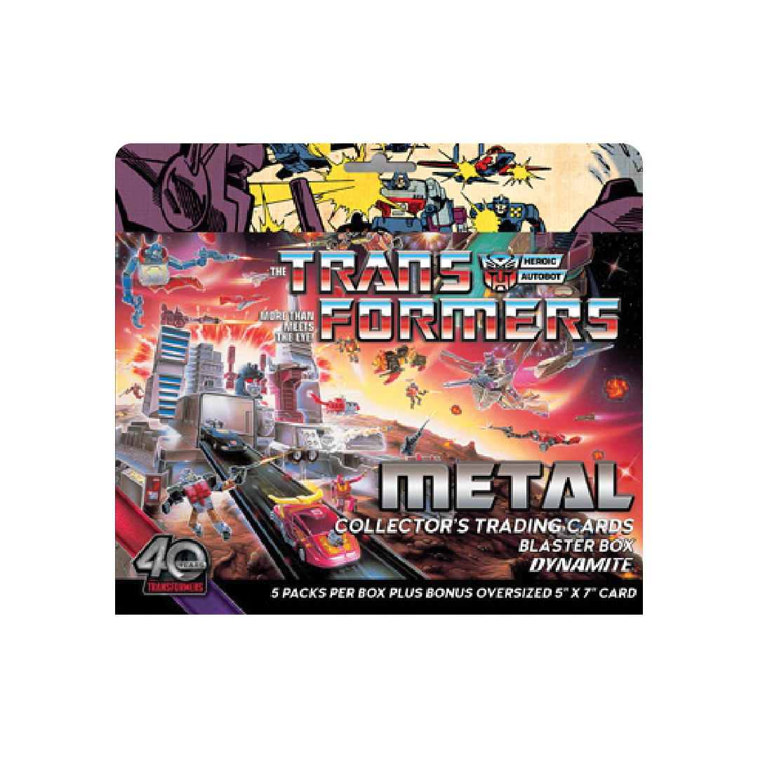 Dynamite Transformers 40th Anniversary Metal Blaster Box