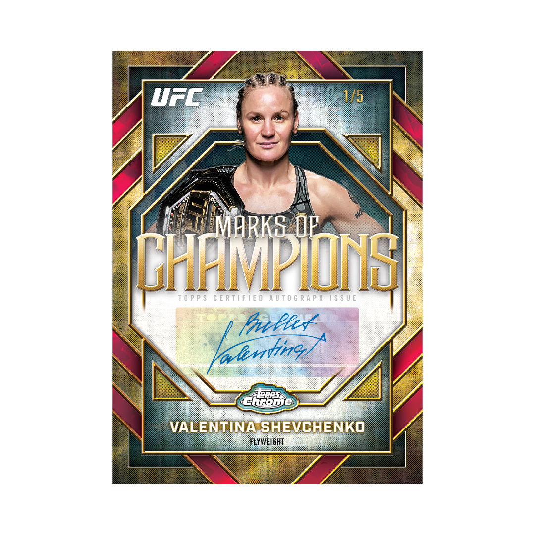 Topps Chrome UFC Sapphire Edition 2026 Hobby Box