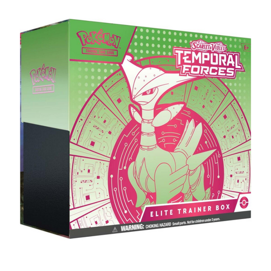 Pokémon TCG SV5 Temporal Forces Elite Trainer Box - Iron Leaves