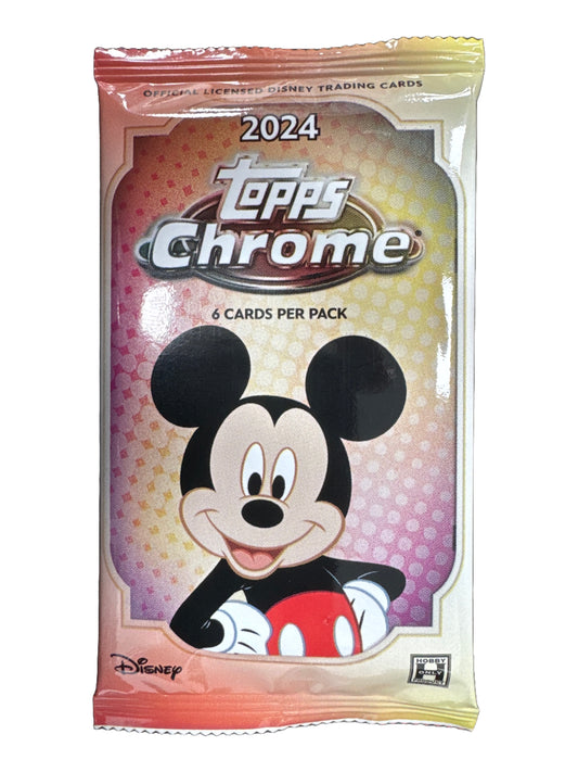 Topps Disney Chrome 2024 Single Pack