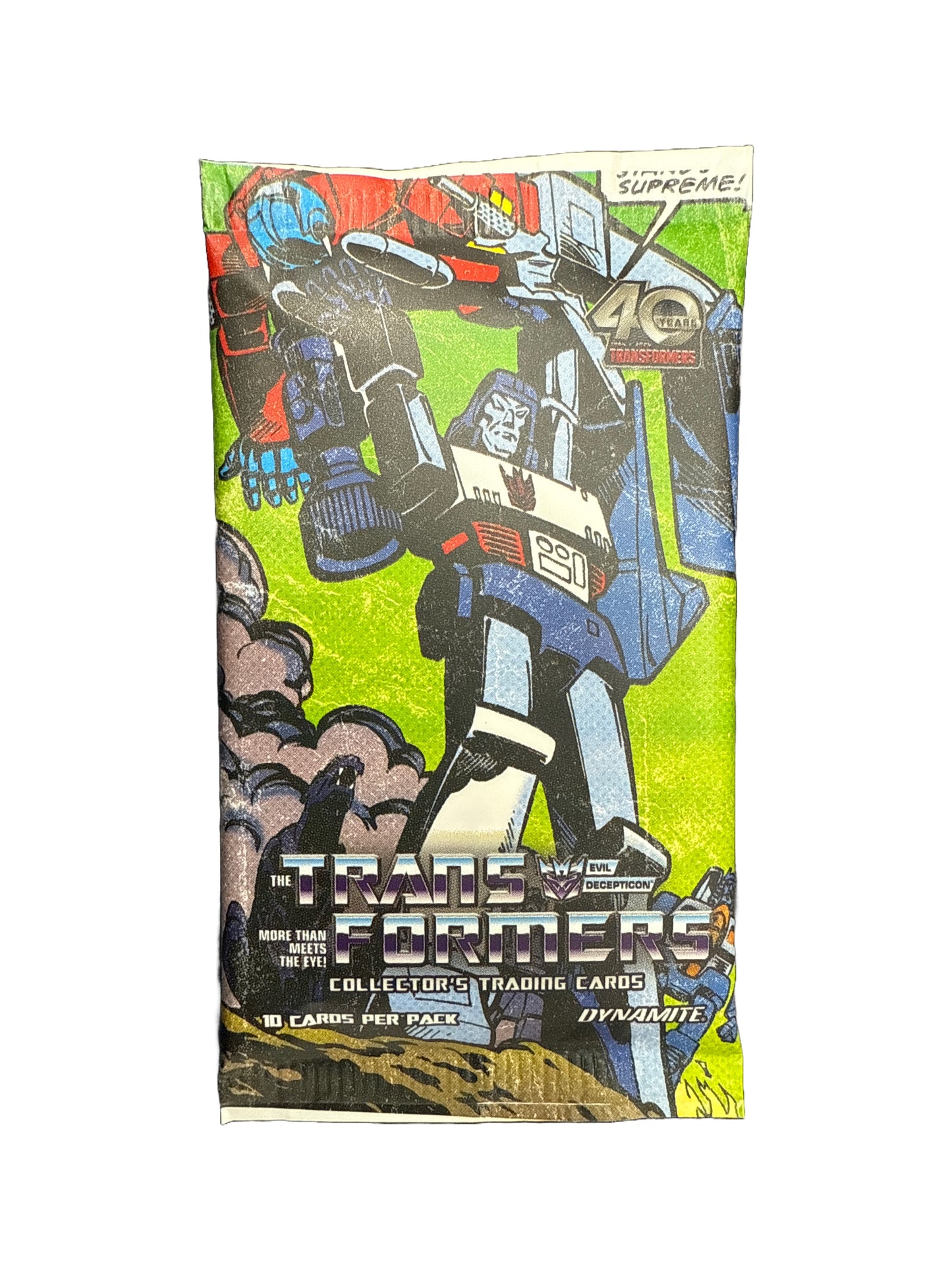Transformers 40th Anniversary Trading Cards  Single Pack
