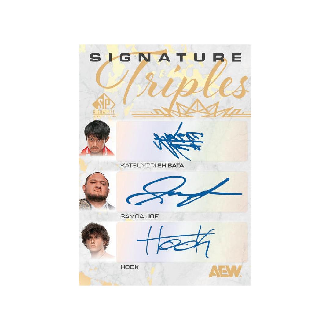 Upper Deck AEW 2025 SP Signature Edition