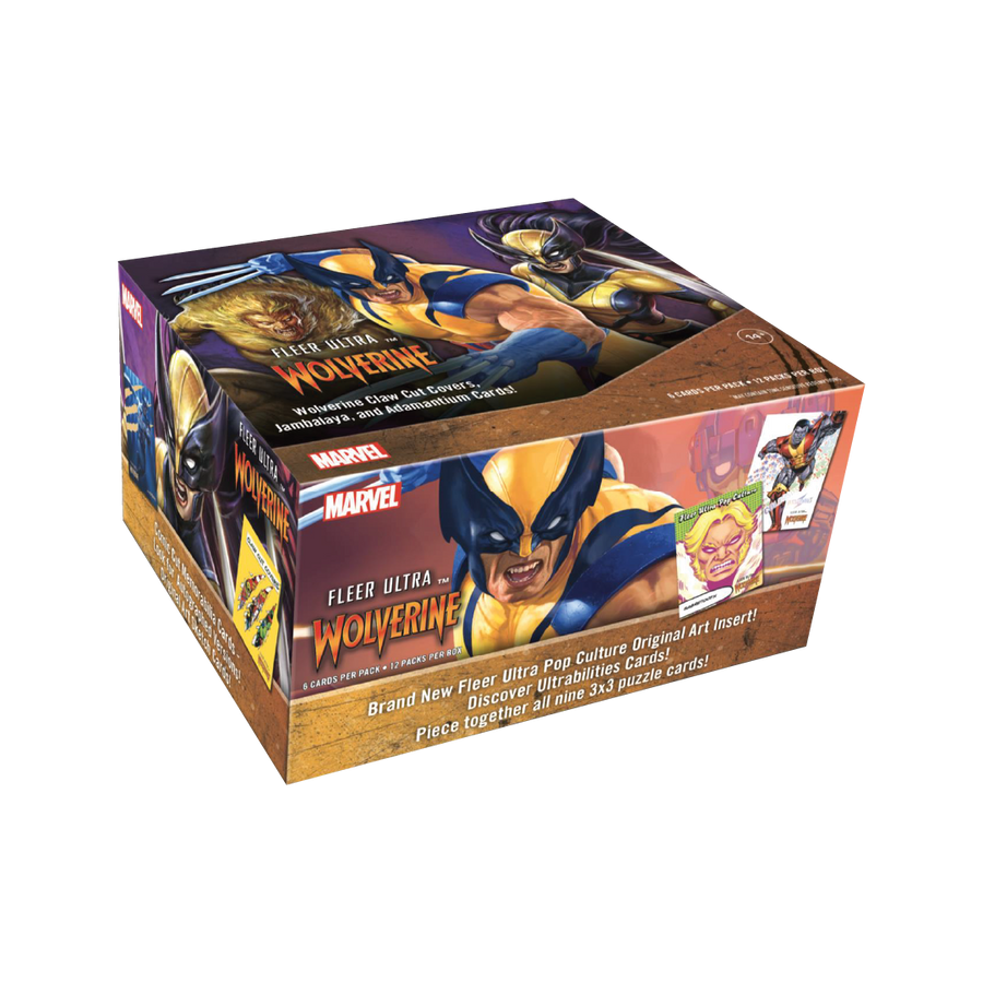 Upper Deck Marvel Fleer Ultra Wolverine 2024 Hobby Box