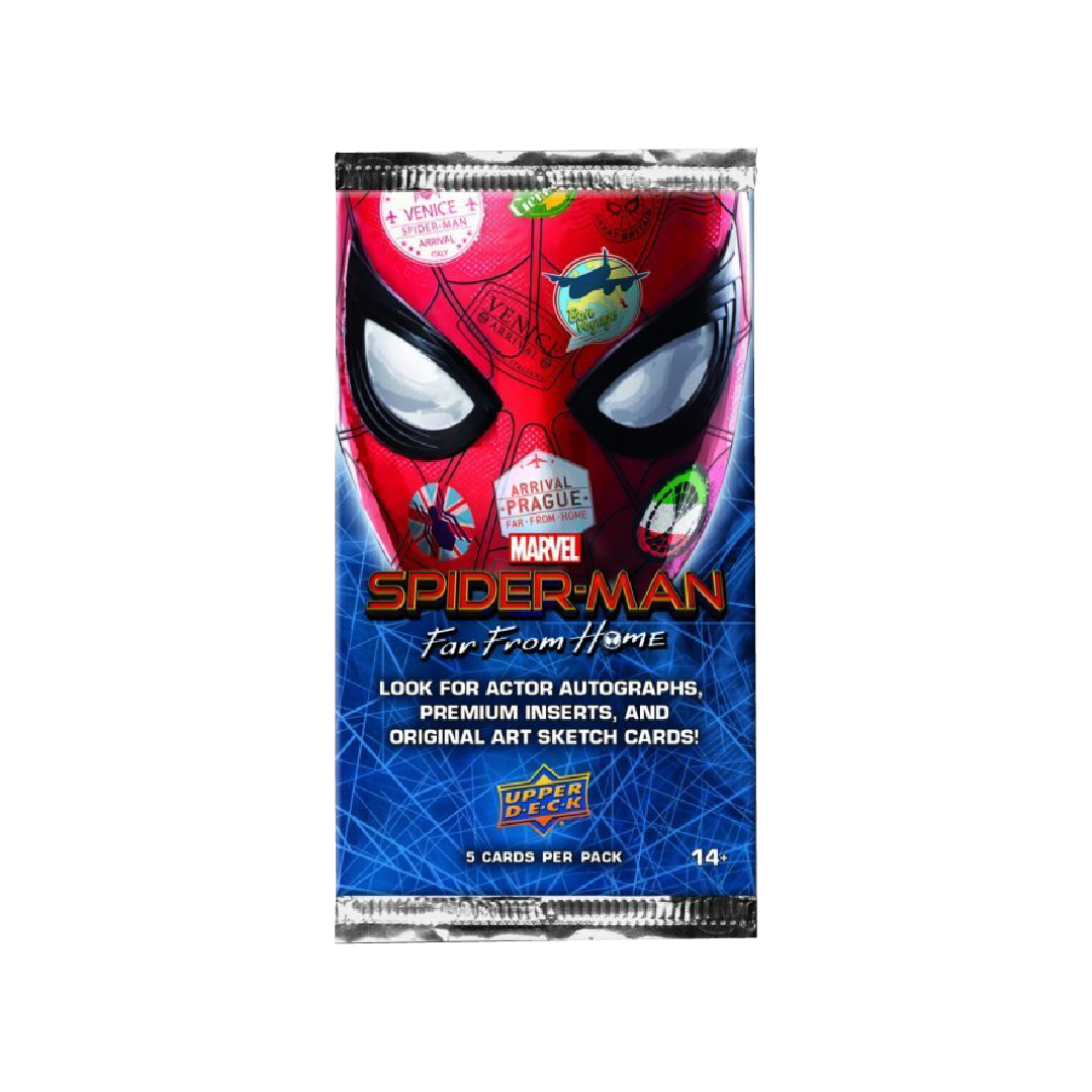 Upper Deck Marvel Spider-Man Far From Home 2019 Hobby Box