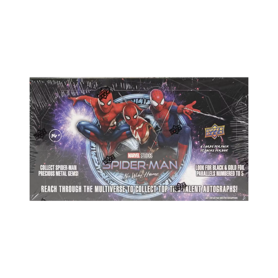 Upper Deck Marvel Studios: Spider-Man No Way Home 2023 Hobby Box